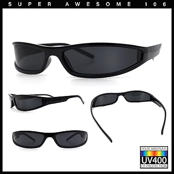 【archive】 00s coating skinny Black Skinny Cat Eye Rectangle Sunglasses – Archives Of Us